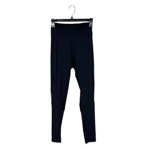 Victoria's Secret PINK Women's Black Ultimate Featherweight Leggings Mesh XS